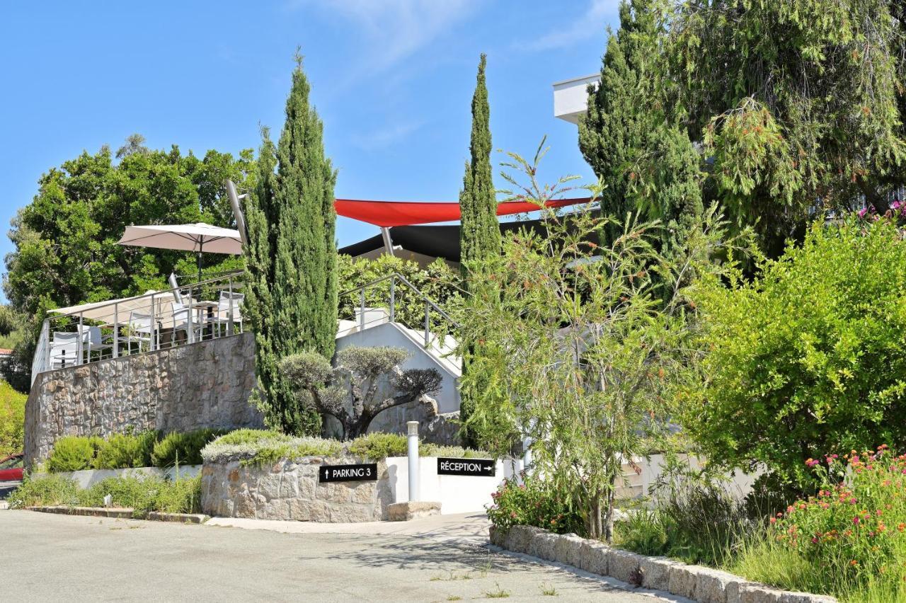 Hotel Les Eucalyptus Porto Pollo Exterior foto