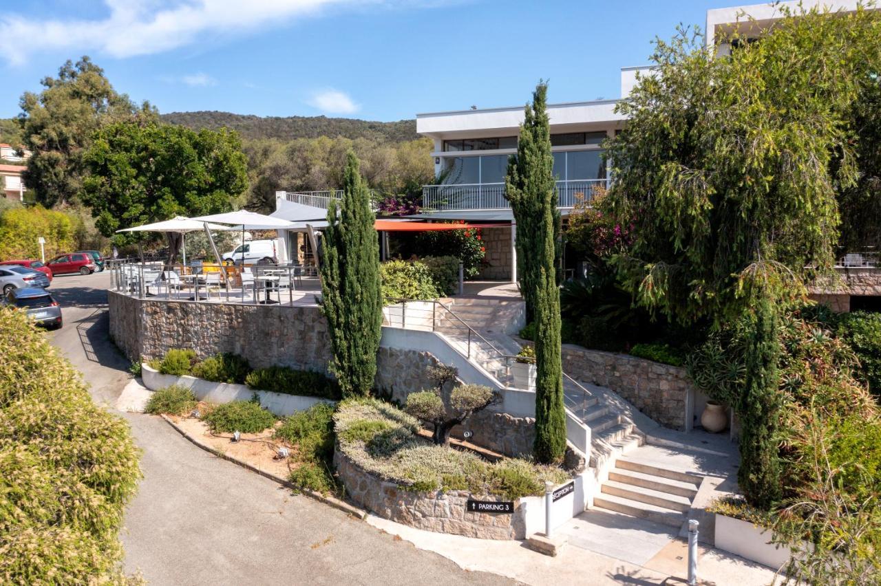 Hotel Les Eucalyptus Porto Pollo Exterior foto